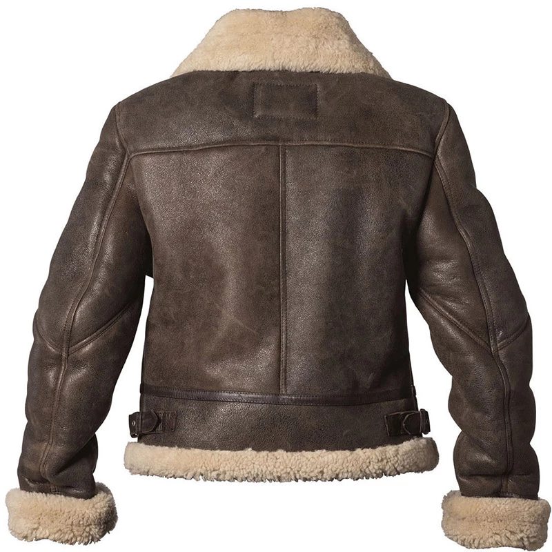 Giacca Pelle Donna Helstons Thunder Marrone 2 Giacca Pelle Donna Helstons Thunder Marrone - immagine 2