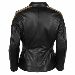 Giacca Pelle Donna Helstons Jade Nero -Negozio di moto Helstons 2021017 no retro