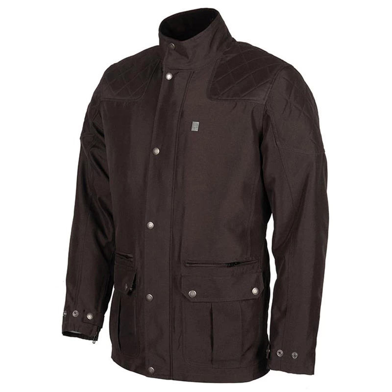 Tessuto Giacca Helstons Duke Marrone 1 Tessuto Giacca Helstons Duke Marrone