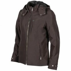 Tessuto Giacca Donna Helstons Claire Marrone