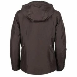 Tessuto Giacca Donna Helstons Claire Marrone -Negozio di moto Helstons 2021071m retro