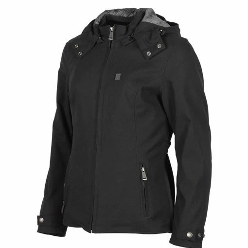 Tessuto Giacca Donna Helstons Claire Nero -Negozio di moto Helstons 2021071no fianco