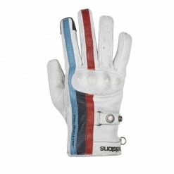 Invernali Guanti Helstons Burton Bianco Blu Rosso