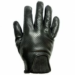 Estivi Guanti In Pelle Helstons Charly Soft Nero