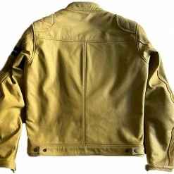 Pelle Giacca Helstons Chevy Cuir Buffalo Oro -Negozio di moto Helstons helstons chevy cuir jacket gold 3
