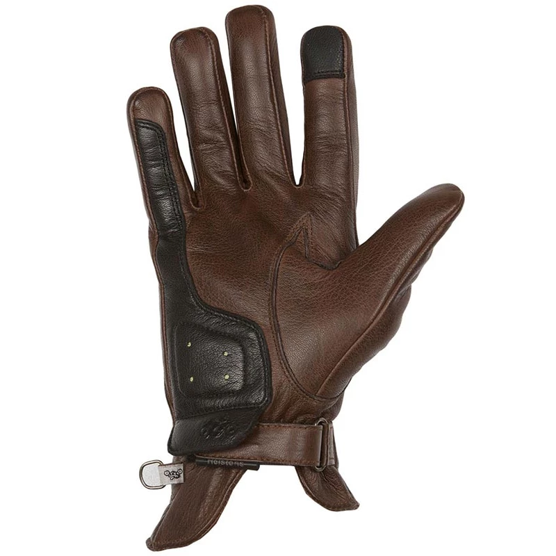 Estivi Guanti Helstons Condor Camel Nero 2 Estivi Guanti Helstons Condor Camel Nero - immagine 2