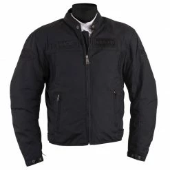 Tessuto Giacca Moto Helstons Daytona Nero