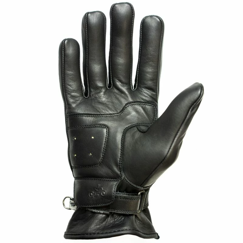 Estivi Guanti In Pelle Helstons First Soft Nero 2 Estivi Guanti In Pelle Helstons First Soft Nero - immagine 2