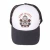 Accessori Cappellino Helstons Game Bianco Blu Scuro