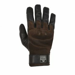 Invernali Guanti Helstons Glory Hiver Nero Marrone