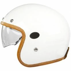 Custom Casco Helstons Naked Carbon Bianco