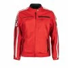 Tessuto Traforate Giacca Donna Helstons Queen Mesh Rosso