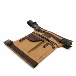 Tessuto Borsa Da Gamba Helstons Beige Marrone