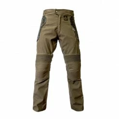 Tessuto Pantaloni Moto Helstons Tokyo Verde Militare