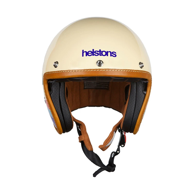 Custom Casco Helstons Mora Beige 4 Custom Casco Helstons Mora Beige - immagine 4